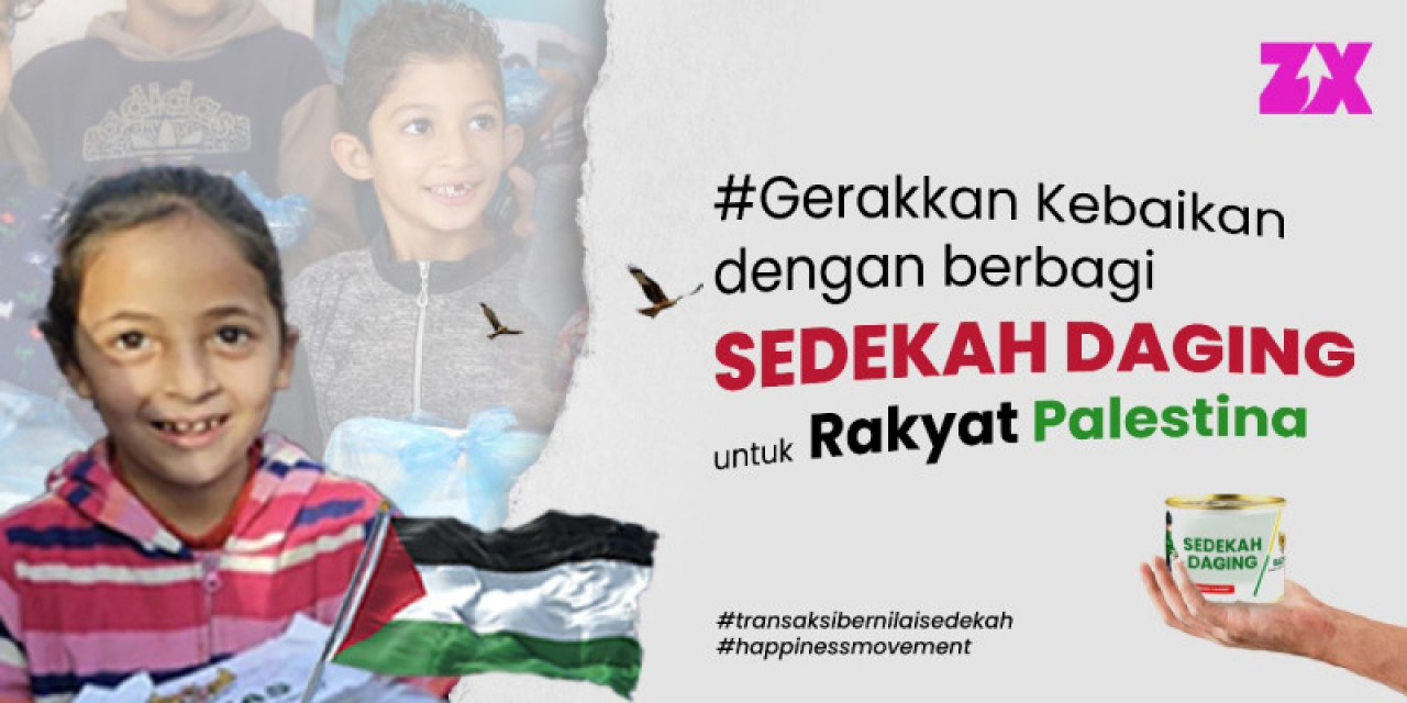 Sedekah Daging untuk Rakyat Palestina