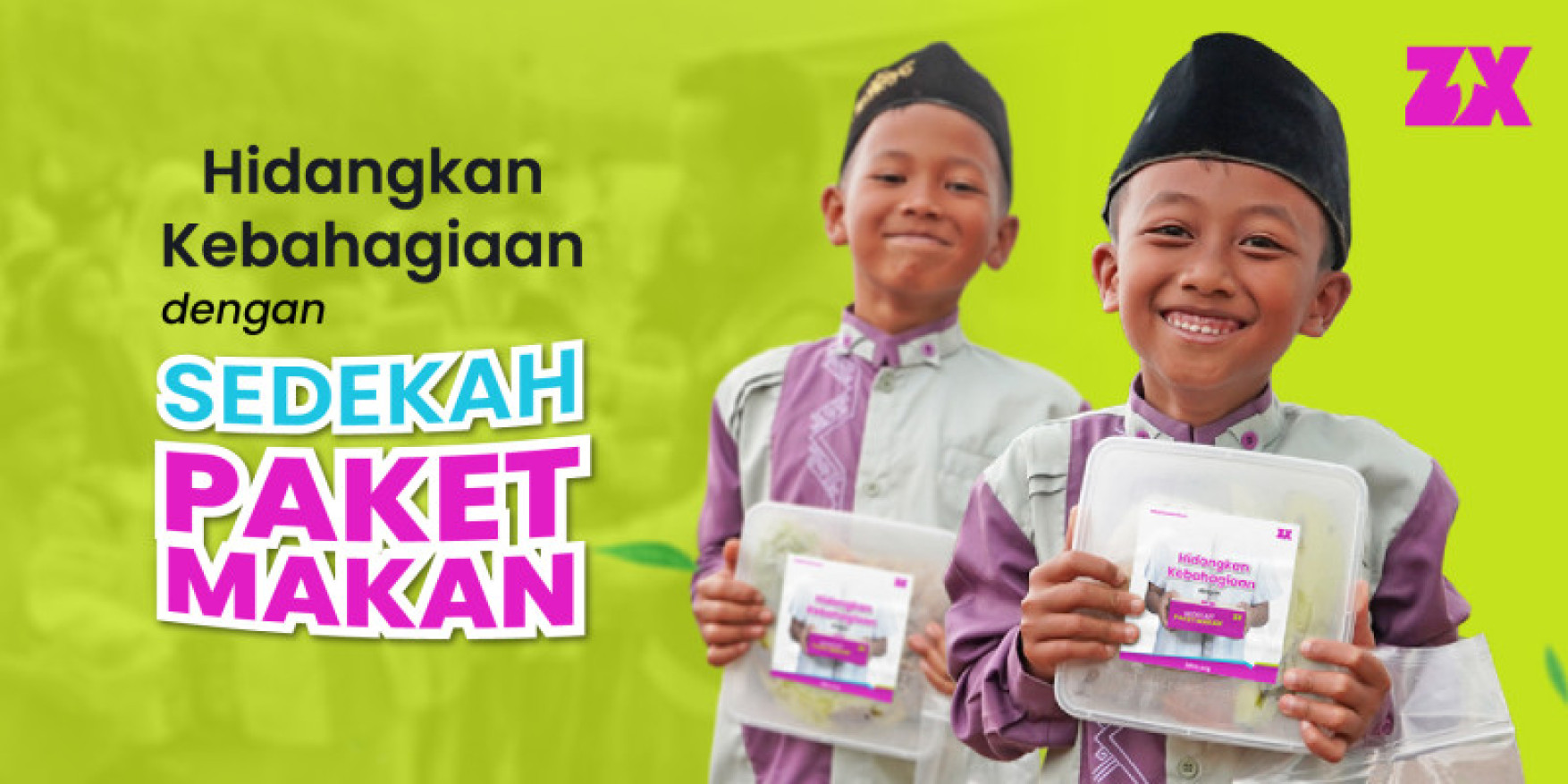 Hidangkan Kebahagiaan dengan Sedekah Makan